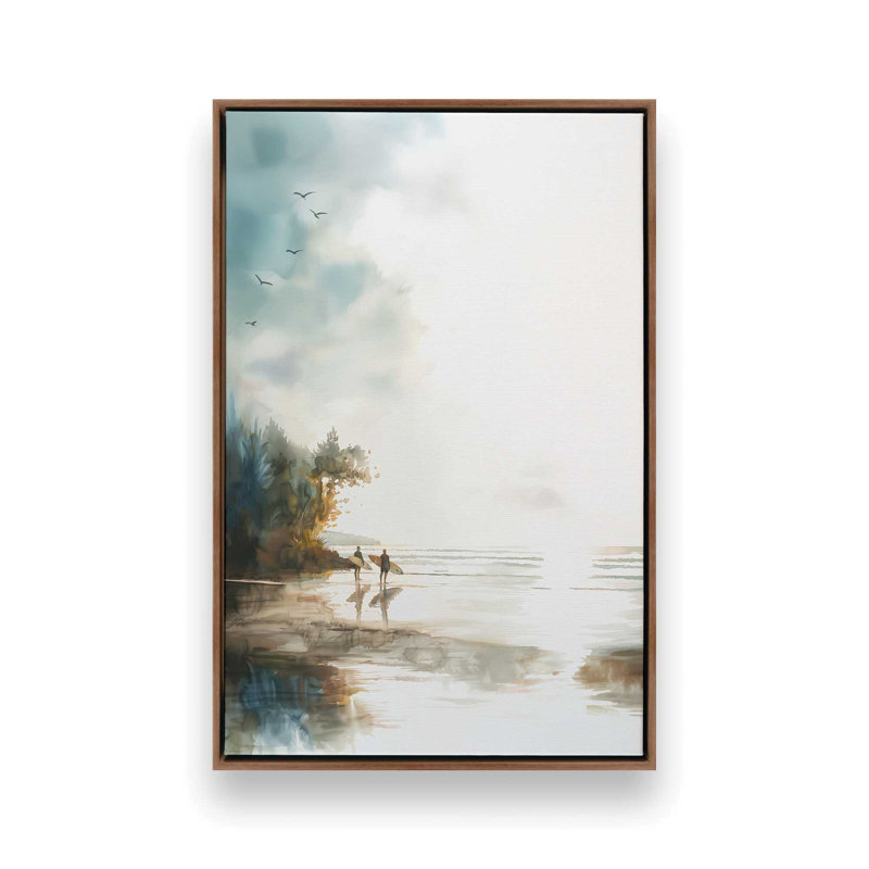 Balade sur la côte dorée, H 18 po x l 12 po