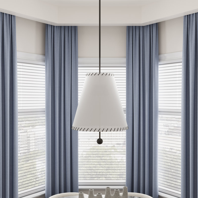 Luminaire suspendu conique à 3 lumières Erasme