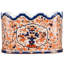 Pot à fleurs - Imari orange