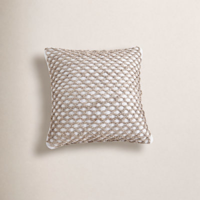 Ablo Textured Cotton Throw Pillow