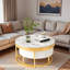 Table basse gigogne moderne avec tiroirs Modern