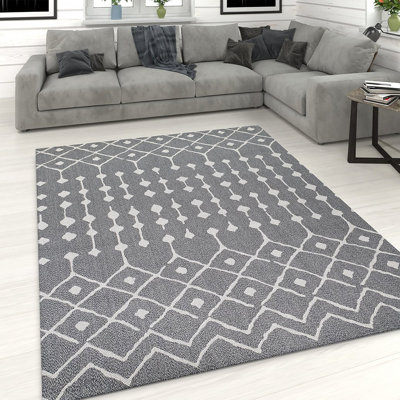 Crumbley Southwestern Cotton Hand Woven Area Rug