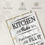 «Clean Kitchen», impression sur toile-1409242560