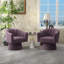 Fauteuil demi-tonneau pivotant de 25,2 po Iryanna-97755414-123185140