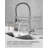 Double-Handles Pull Down Sprayer Kitchen Faucet With Drinking Water Pull Out Spray Wand In Solid Brass-104903793