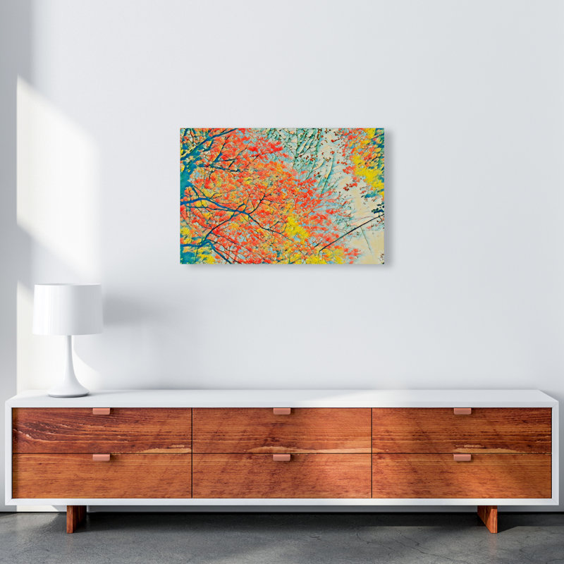 Autumn Is Here - Print on Canvas, 42cm H x 59.4cm W x 4cm D, Unframed