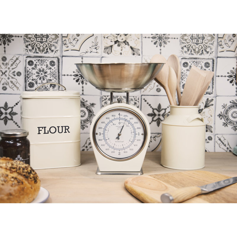 Living Nostalgia Kitchen Scale, Cream