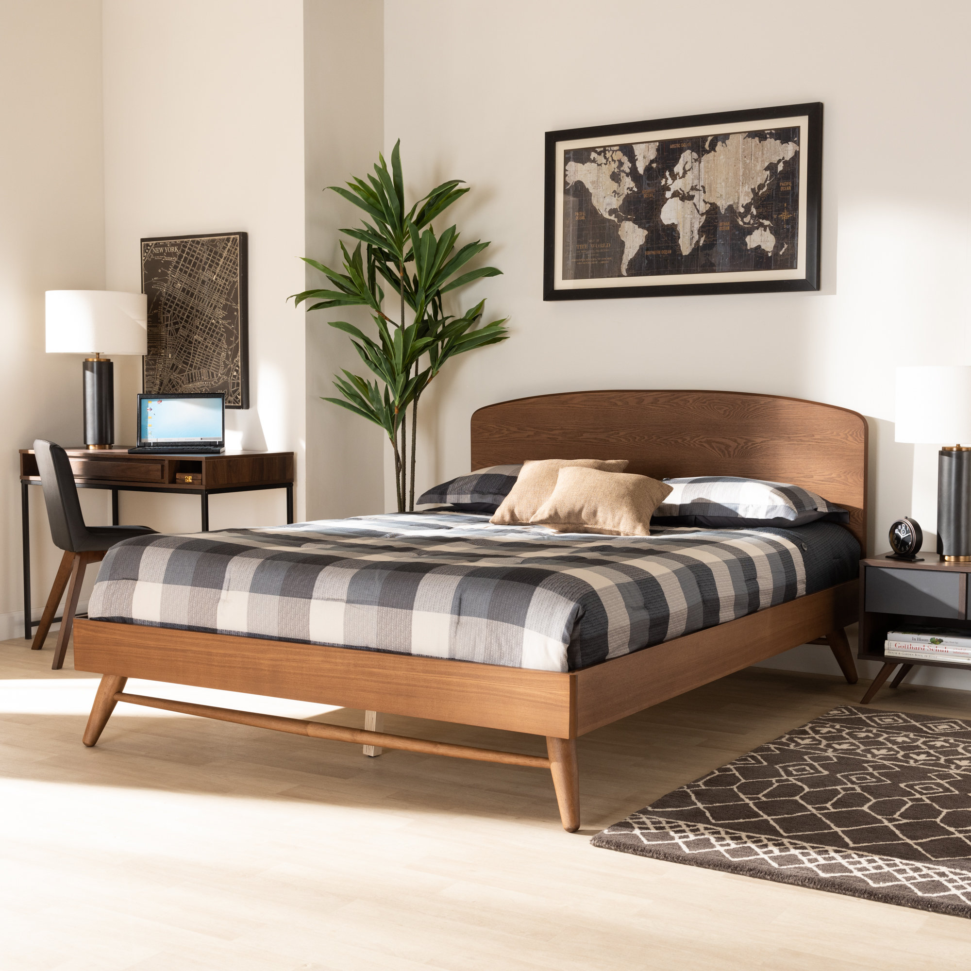 Wade Logan Boutault Platform Bed & Reviews | Wayfair