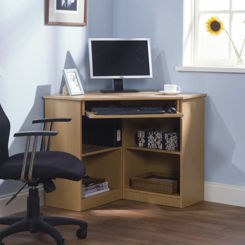 Frye Corner Computer Desk, Brown