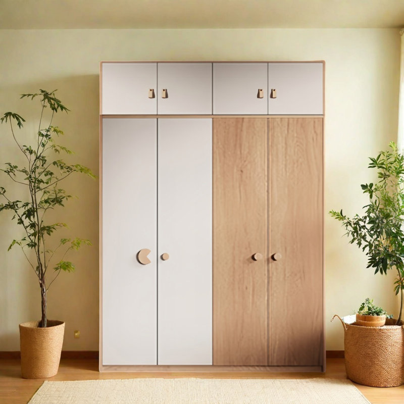 Simple And Modern Solid Color Wardrobe