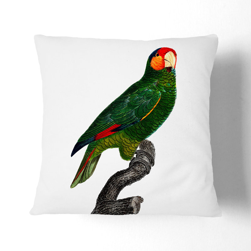Square Cushion, 55cm H x 55cm W x 20cm D, White