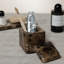 Marble Bathroom Lidded Vanity Jar-384882761