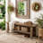 Solid Wood Entryway Shoe Bench