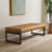 Lianne Leather Bench-924332504