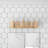 3-Light Modern Bathroom Light Fixtures Glass Pieces Dimmable Vanity Fixtures