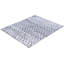 Tapis moderne noué à la main de conception unique ivoire 8 pi 3 po x 10 pi 1 po Modern