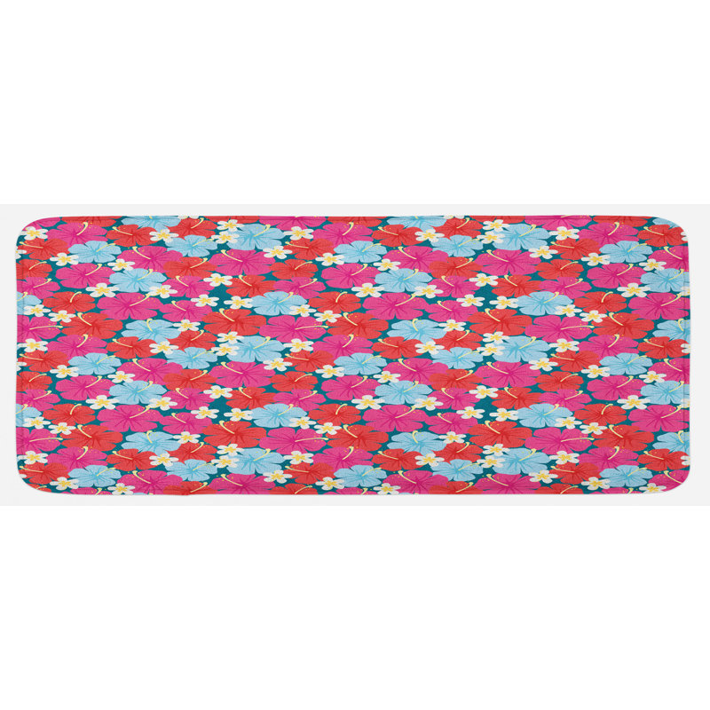 Tapis de cuisine hawaii