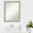 Dove Greywash Narrow Bathroom Vanity Non-Beveled Wall Mirror-776274886