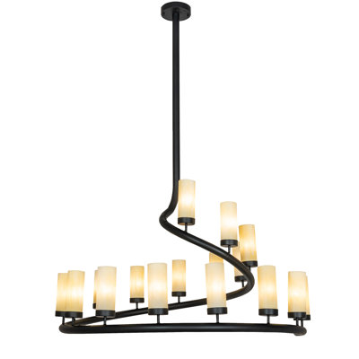 Lustre cylindrique à 17 lumières Salim