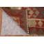 Tapis géométrique réversible en laine 5 x 7