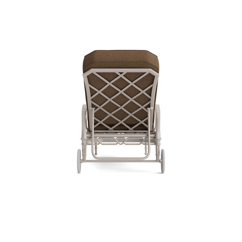 Calcutta Outdoor Chaise Lounge, Fusion Moccasian, Dove Smooth