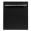 ZLINE 24 in. Fingerprint Resistant Control Dishwasher with Stainless Steel Tub and Style Handle, 52dBa-136917091