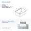 24 Inch Handcrafted 316 Marine Grade Stainless Steel Kitchen Sink