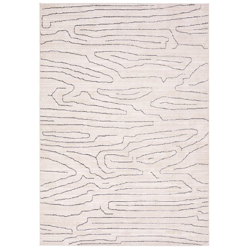 Vibe by Union Rustic Newlyn Powerloomed Area Rug, Rectangle 7'9" x 9'9"