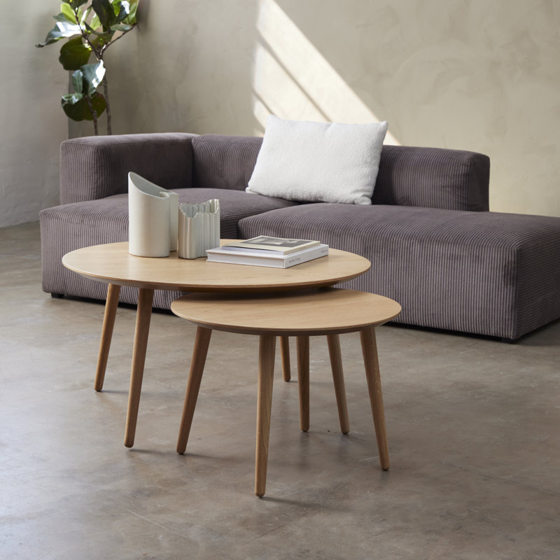 Farnhamville Four Leg Coffee Table, Natural