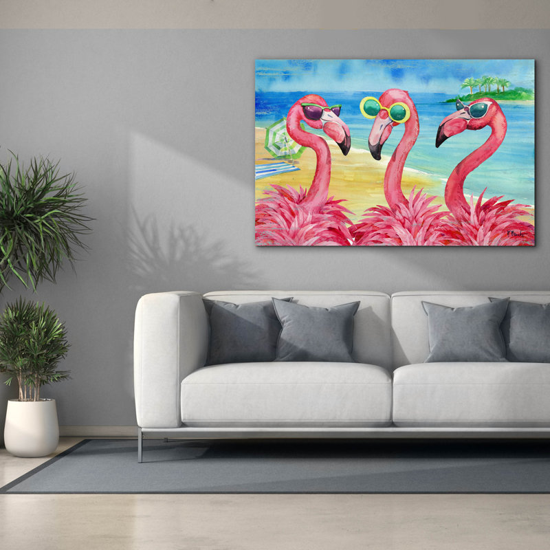 Art mural sur toile Trinx, H 40 po x l 60 po x P 1,5 po