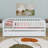 Daybed With Trundle And Fence Guardrails-1768352871