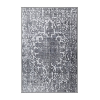 Tapis oriental gris