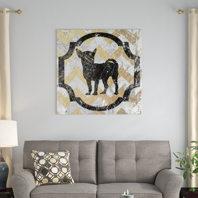 5by5collective «Chihuahua», impression sur toile tendue