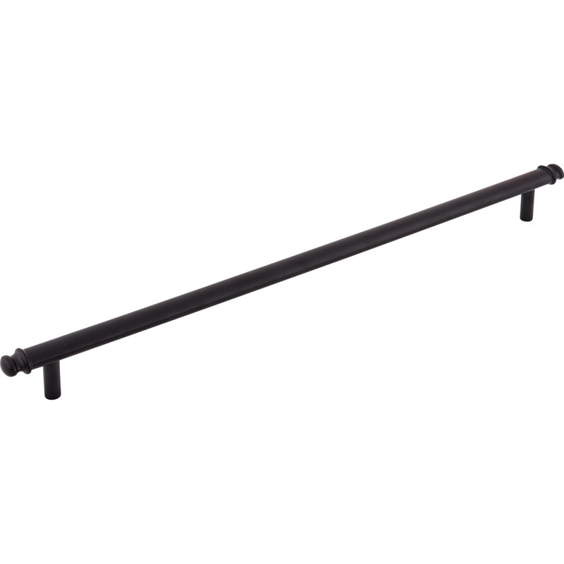 Julian Bar pull, Flat Black, 12" Center to Center