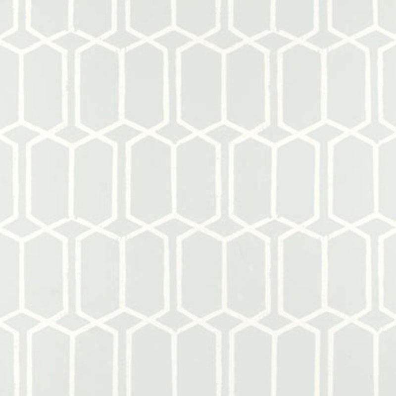 Modern Trellis Wallpaper, Cirrus