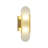 Alabaster Dimmable LED Gold Wall Mounted Sconce