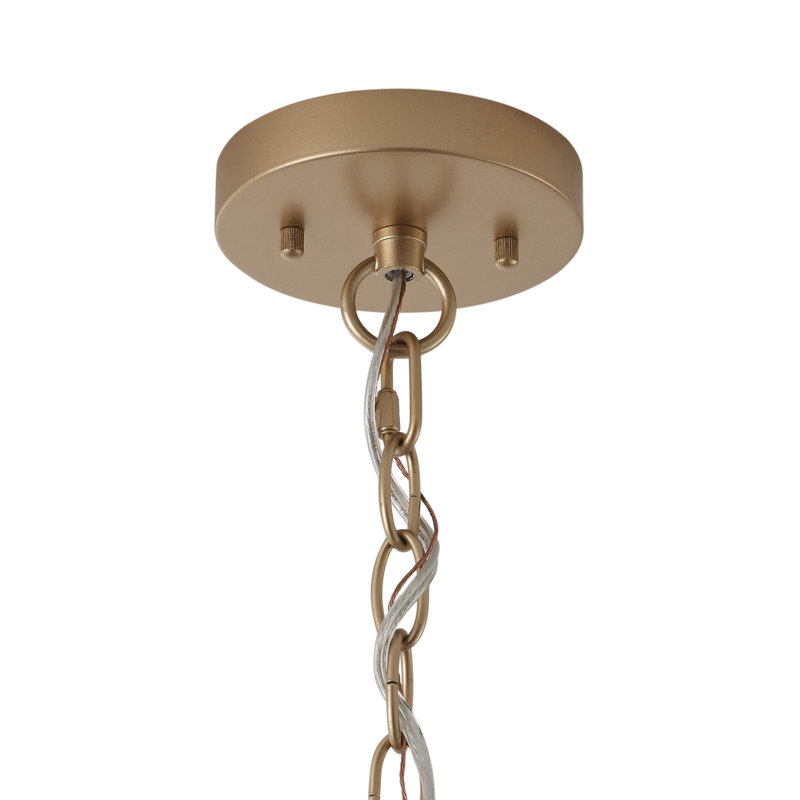 Plafonnier semi-encastré Boho Rattan avec base en laiton poli, à intensité variable, certifié ETL, largeur 25 po