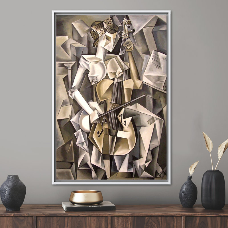 Print on Canvas, White Floater Framed, 40 cm H x 60 cm W