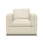 Fauteuil rembourré de 42,12 po de large Icare