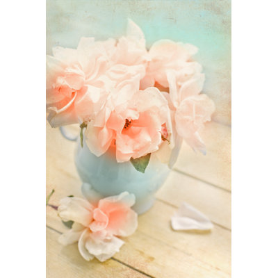 Roses In A Vase by Iravgustin - Wrapped Canvas Print