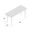 Table rectangulaire d'activités effaçables à sec avec pieds réglables-791962598-791962606-765072855