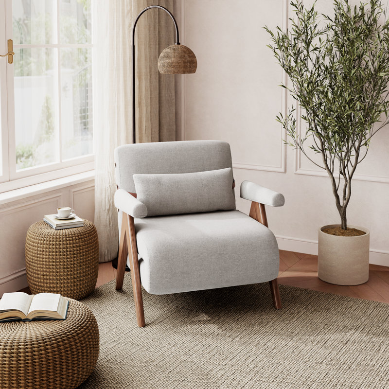 Canapé convertible 3-en-1 Casmir, Gris, H 31,8 po x l 33,7 po x P 74,8 po
