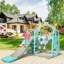 Celina Freeport Park Plastic Swing Set with 1 Swing(s) , 1 Slide(s)