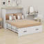 Lit escamotable avec lit plateforme escamotable et grand tiroir de rangement Murphy-59140195-59140194
