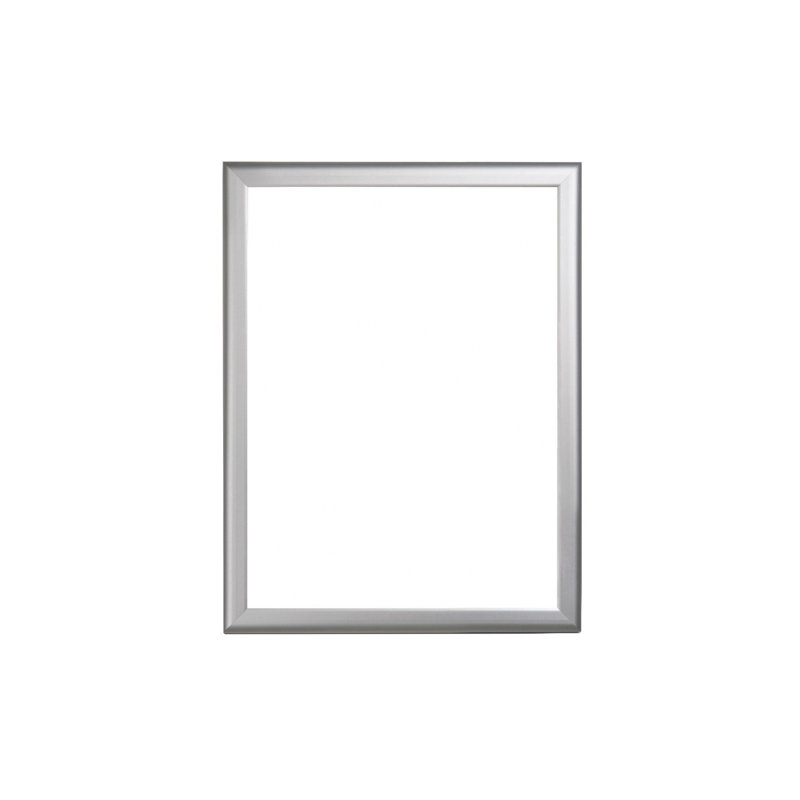 Medium Glossy White Dry Erase Board with Silver Aluminum Frame