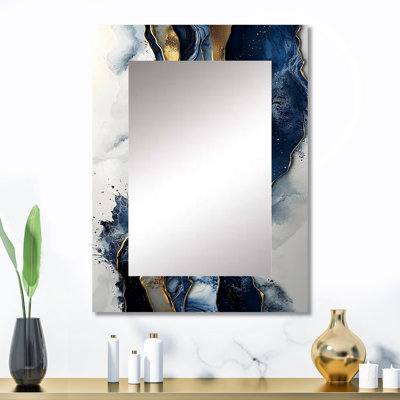 Miroir mural Coastal Waterfall Of Marble II - Shapes