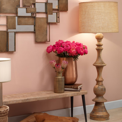 72'' Brown Traditional Floor Lamp