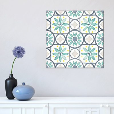 Garden Getaway Pattern XI 1 Piece Wrapped Canvas Painting