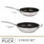 Stainless Steel Non-Stick Skillet Set
