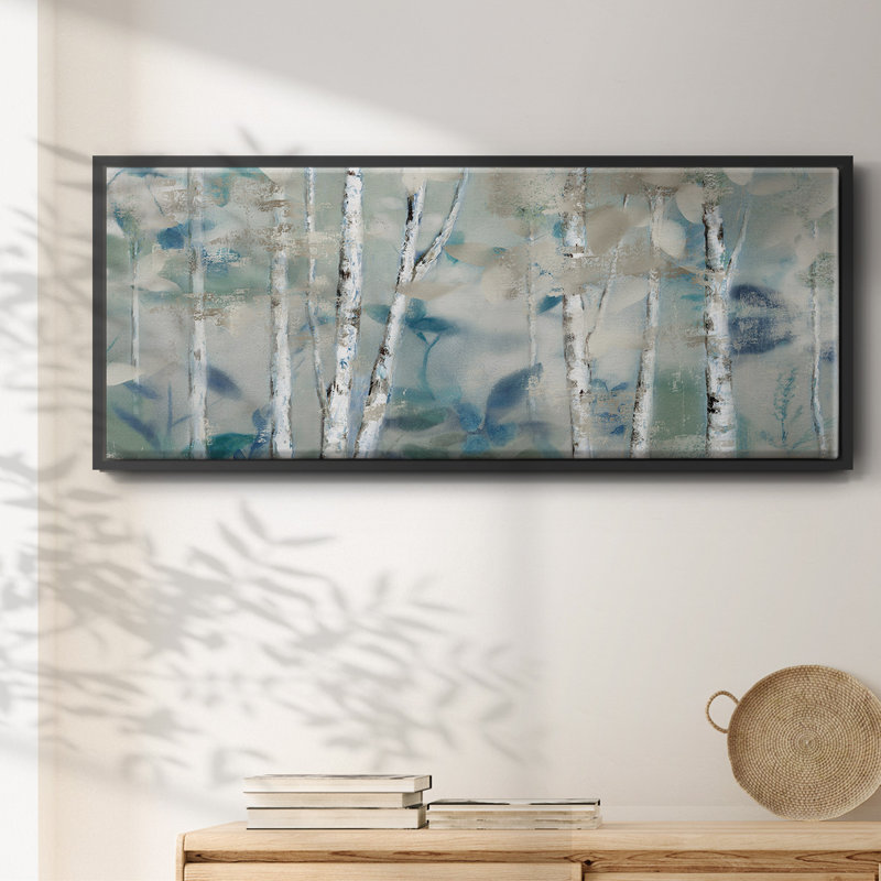 Zen Forest I - toile encadrée, H 20 po x l 50 po